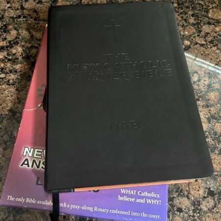 The New Catholic Answer Bible NAB Leather Bound English USCCB