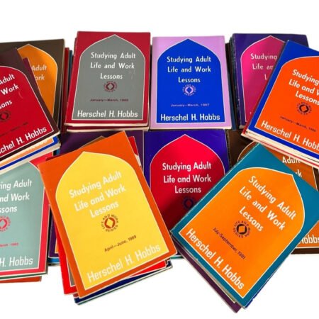 VTG Studying Bible Adult Life and Work Lessons Herschel H. Hobbs Lot (1981–1994)