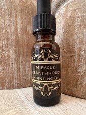 Miracle Breakthrough Anointing Oil-Holy Oil for Prayer, Healing, Evangelism -1oz