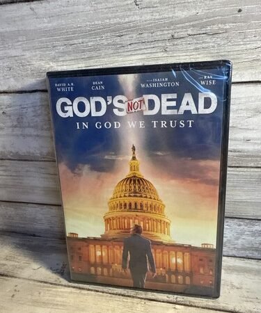 New! God's Not Dead In God We Trust (DVD) Sealed Ships Free Bonus Features