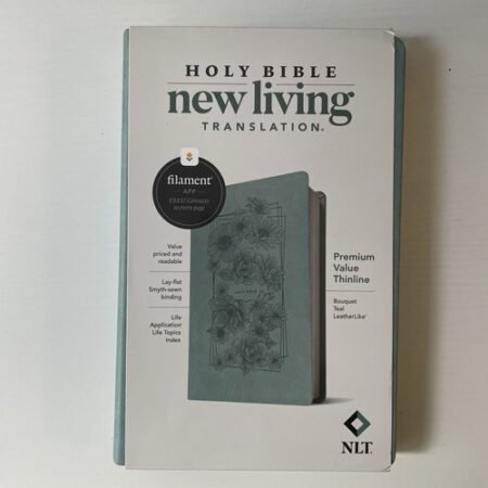 NLT Premium Value Thinline Bible, Filament App Enabled (LeatherLike Cover