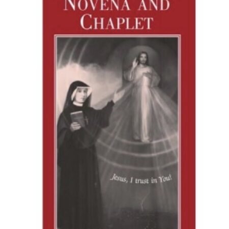 Divine Mercy Chaplet And Novena - Pack Of 100 - Three Fold St. Faustina Jesus