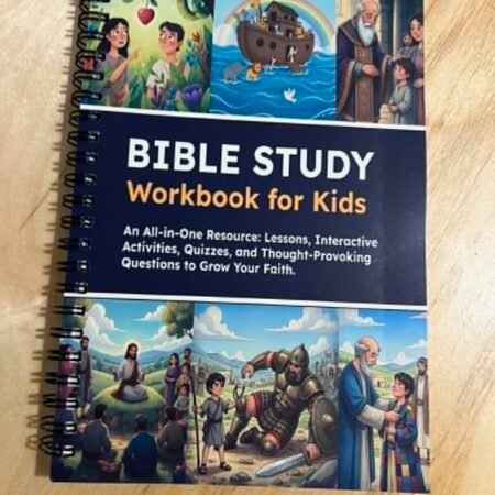 Bible Study Workbook for Kids: Lessons, Activities, Quizze Spiral Bound