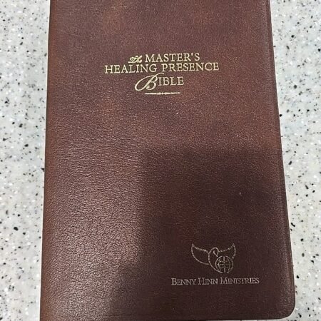 THE MASTERS HEALING PRESENCE Bible KJV Benny Hinn Ministries Color Coded Leather