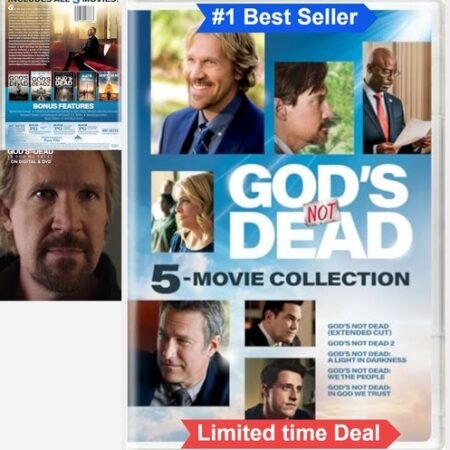God's Not Dead 5 Movie Collection DVD Faith Drama Box Set