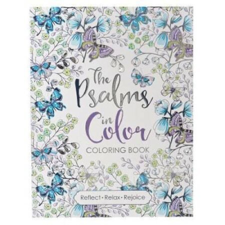 "The Psalms in Color" Inspirational Adult Coloring Book - GOOD