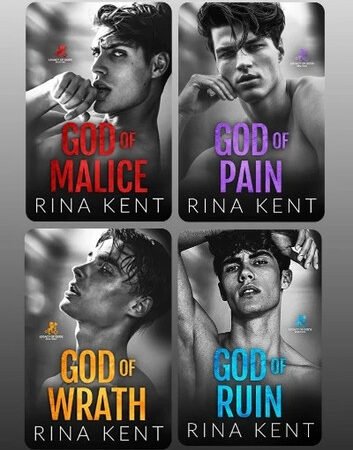 (Combo)God of Malice + God of Pain + God of - Rina Kent - Paperback - Brand New